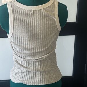 Project Social T knit grey tank large